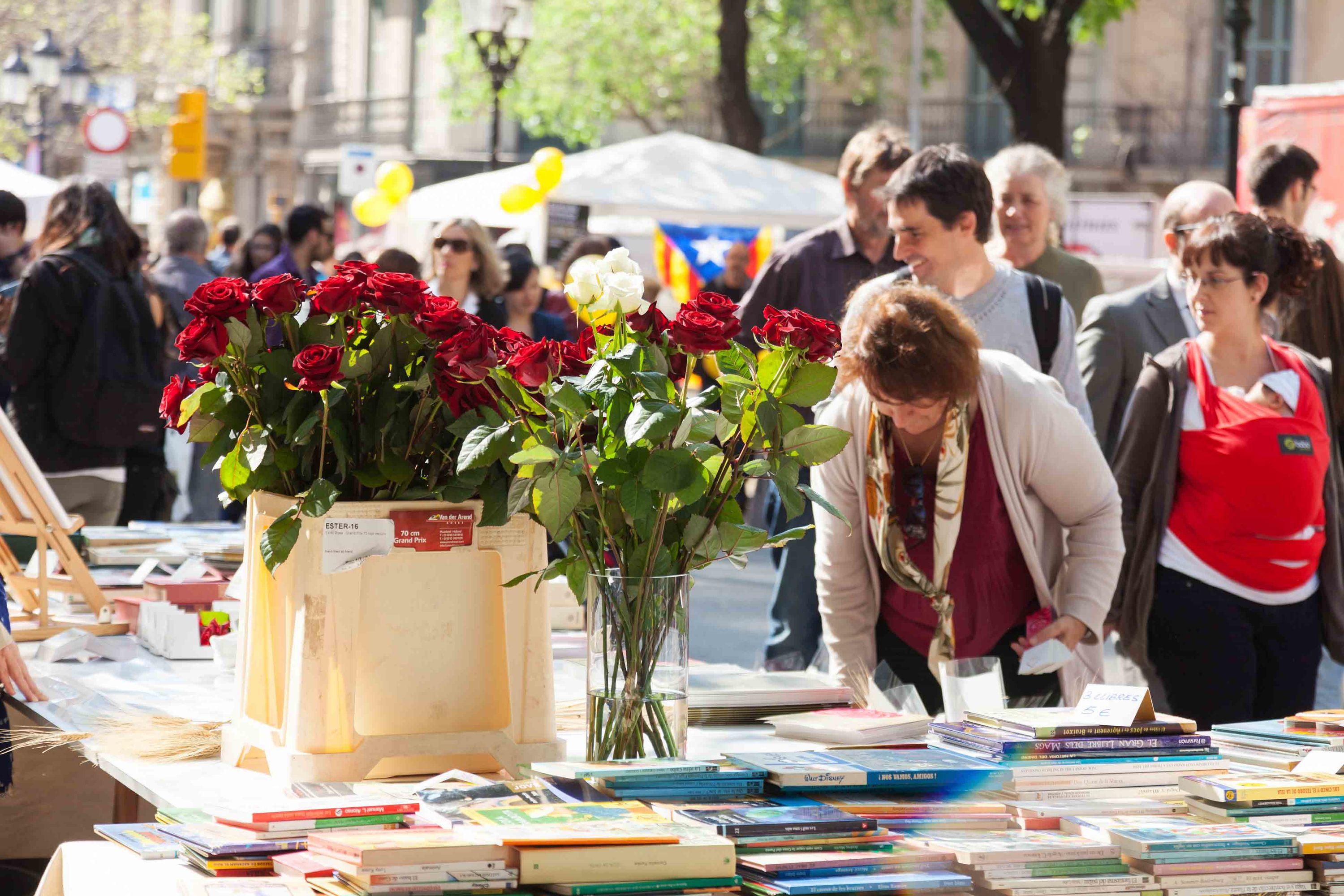 Sant Jordi 2026 en Barcelona: Proveedor de Rosas y Flores al por Mayor