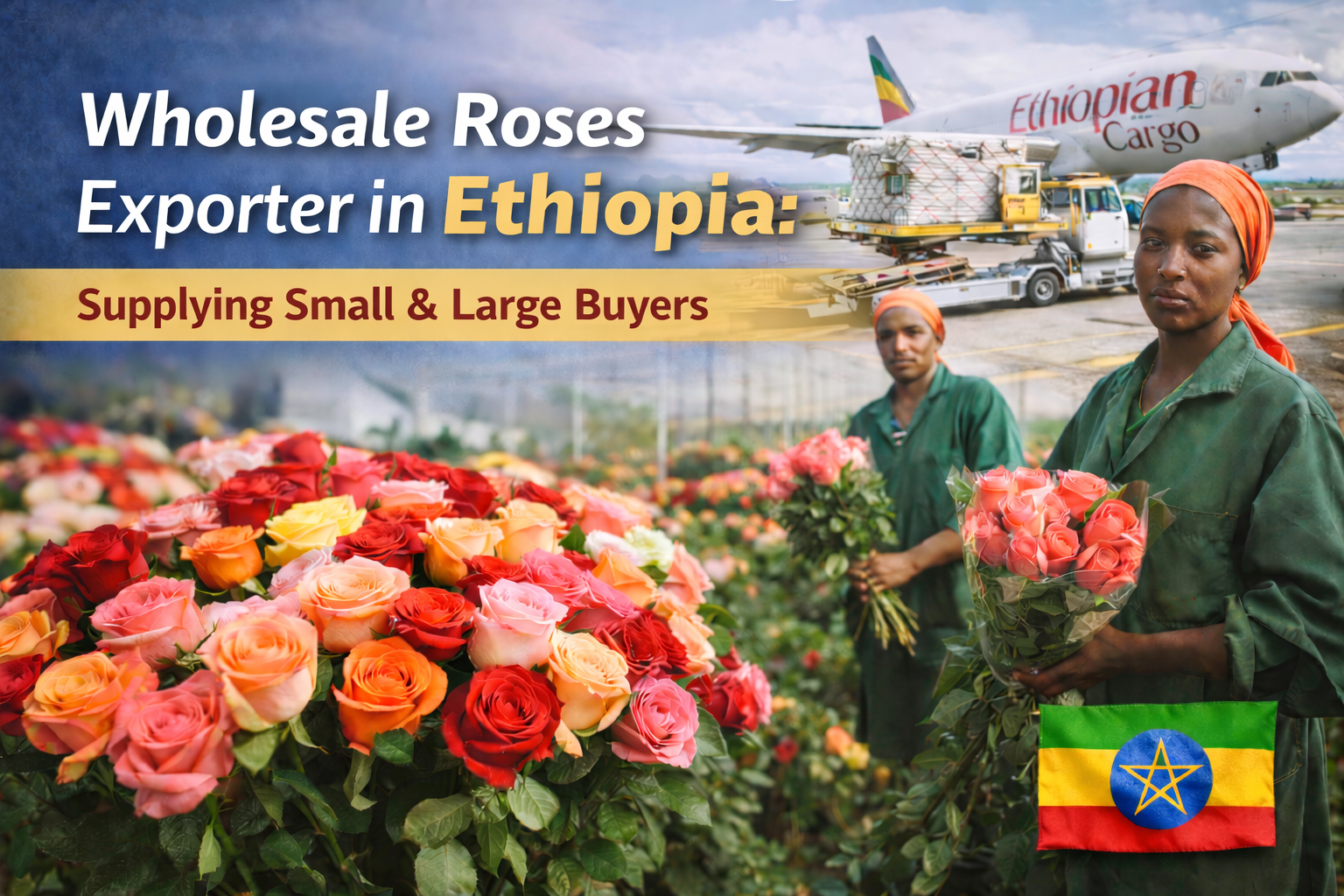 Wholesale Roses Exporter in Ethiopia: Reliable Supply for Small & Large Buyers