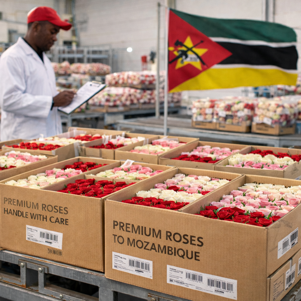 O Mercado de Flores em Moçambique: Fornecimento, Origem e Soluções de Abastecimento
