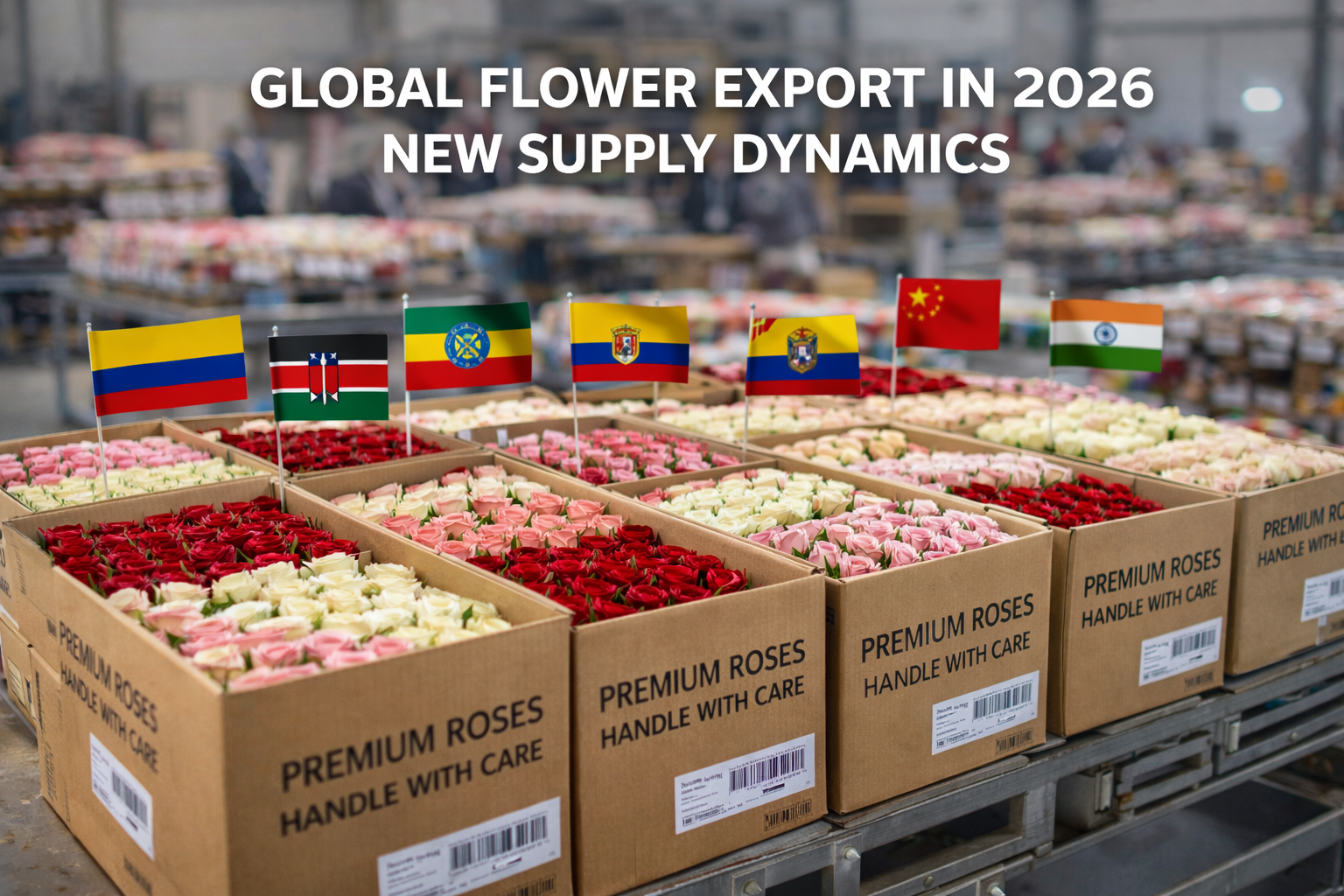 Global Flower Production & Export in 2026: Key Countries and Market Shifts